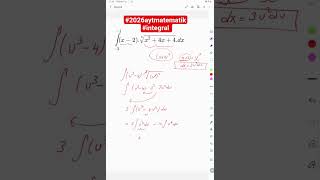 #mathsstudents #integral #aytmatematik #yks #agsmatematik #ösymtarzısorular #tyt #ales #kpss #maths