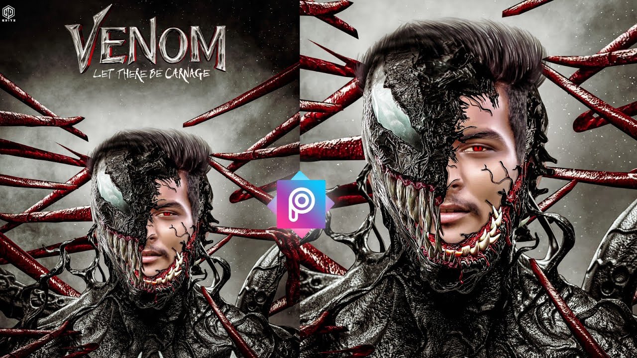 VENOM 2 Movie Poster Design || PicsArt Manipulation Tutorial || HQ EDITZ