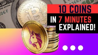 🫵Cryptocurrency Coins explained: UNUS Sed Leo, Bitcoin Cash... | Crypto Simply Explained 🫵