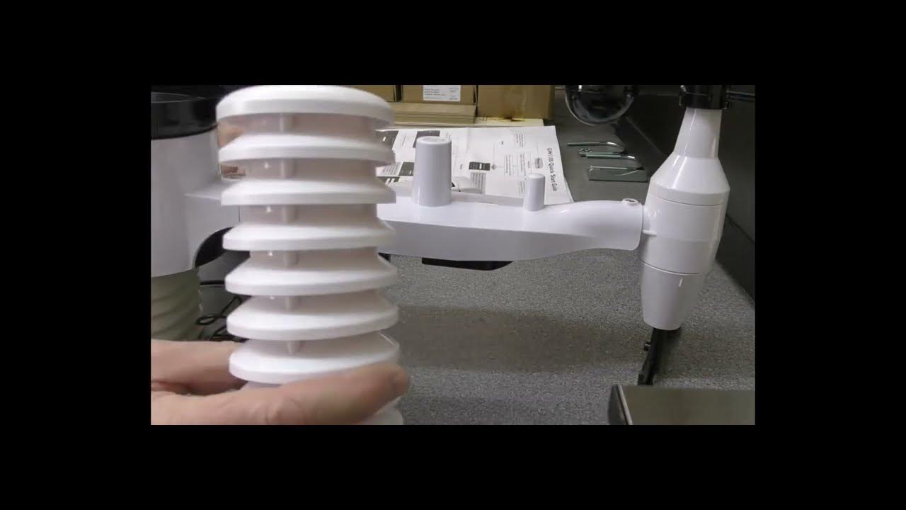 Ecowitt GW1101 weather station connecting to wifi and the App. - YouTube