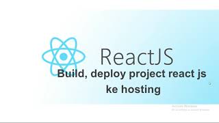 tutorial Cara Deploy Reactjs ke Web server