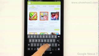 Google Nexus 7 - Search For And Rate A Game screenshot 2