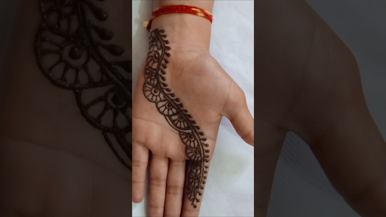 Beautiful Bel mehndi designs #yt #viral #trendingshorts #mehndi #creativehenna #simple #easy