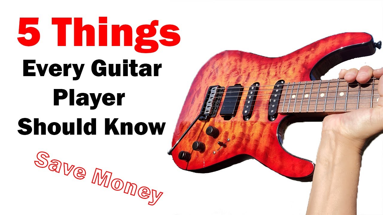 5 Tips For Guitar Players - YouTube