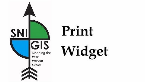 5)  SNI-GIS: Print Widget