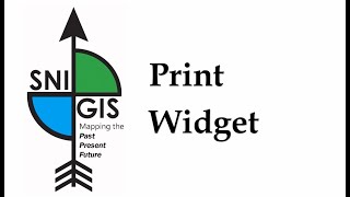 5)  SNI-GIS: Print Widget