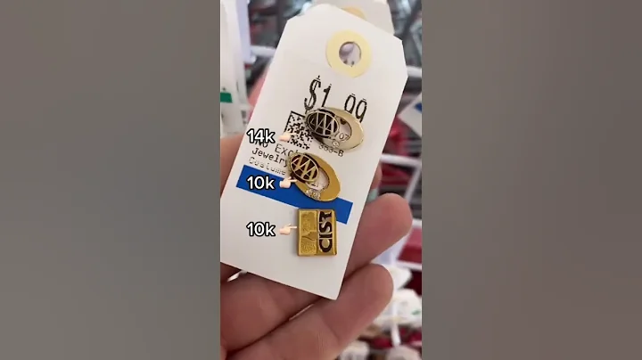 FOUND Real GOLD at the THRIFT STORE 🤯 #thriftwithme #thrifting #thriftstorefinds #ebayseller