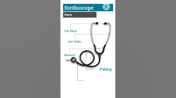 Parts Of Stethoscope 🩺. Types. #stethoscope #doctor #nursing #pharmacy #gnm #bsc #paramedical