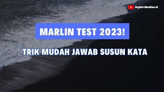 Marlin Test 2023 Bahasa Soal Susun Kata