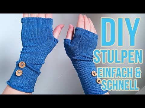 Armstulpen aus Socken selber machen | Stulpen DIY