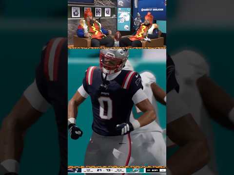 2 POINT STOP 😤 #madden27 #patriots #nfl #shorts