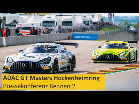 Pressekonferenz Rennen 2 Hockenheimring | ADAC GT Masters Finale 2022 - Pressekonferenz Rennen 2 Hockenheimring | ADAC GT Masters Finale 2022