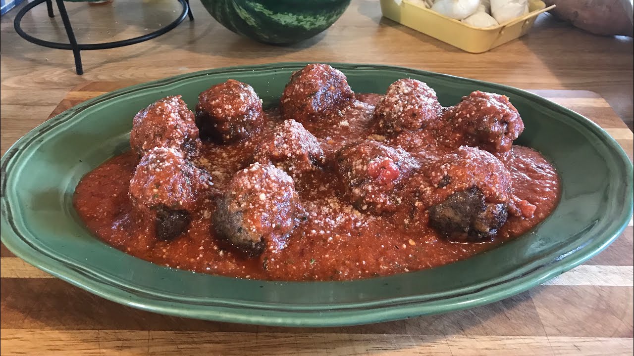 Italian Meatballs (fried) (15 Minute Meal) 5.38 YouTube