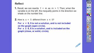 Writing Inequalities - Lesson 11.4