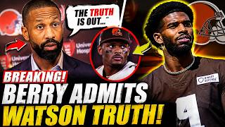 Andrew Berry ADMITS SHOCKING Truth About Deshaun Watson After Shedeur Sanders’