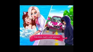 SUMMER  POOL PARTY  DRAMA  -  Secret High School 5  -  Beauty Salon Games screenshot 4