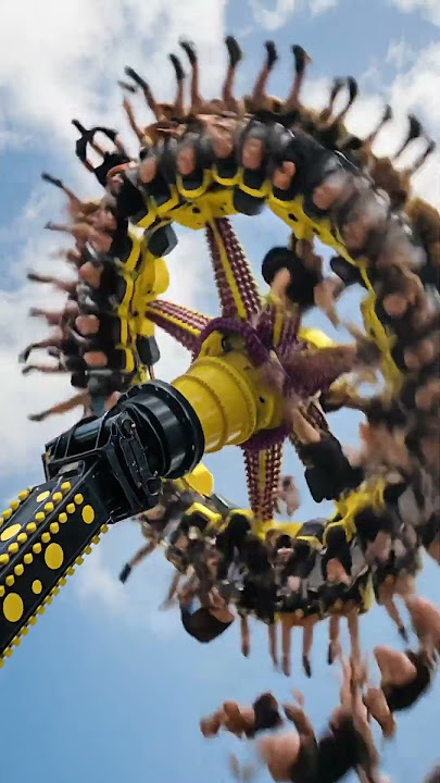 WARNING: Amusement Park Ride MALFUNCTION — Riders FALL After System Failure!