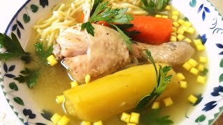 Comfort Food for Rainy Season  - Warm up with the Tasty and Meaty Chicken Soup