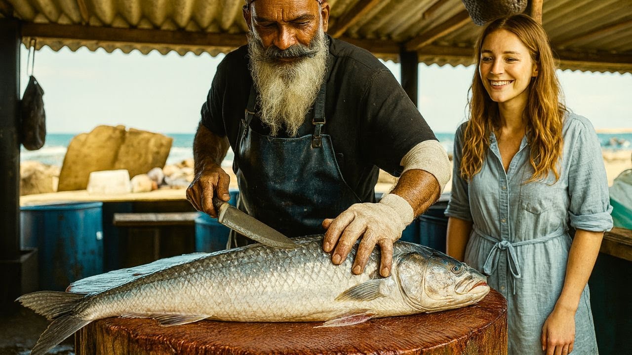 Triple Threat Cutting! Seer, Mullet & Stingray Master Skills at the Traditional Fish Market | ASMR