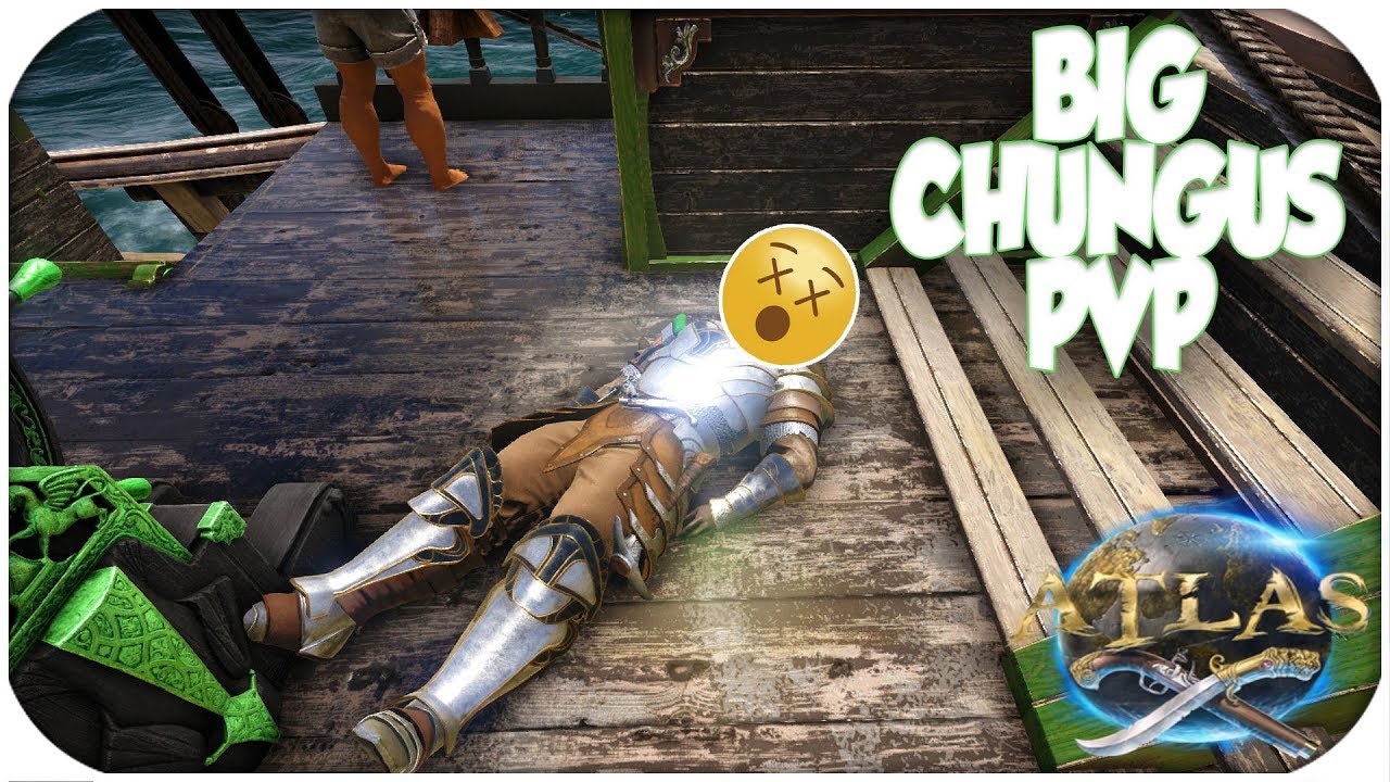 Galleon PVP!  He Sinks Us? - Atlas - (Pt. 39)