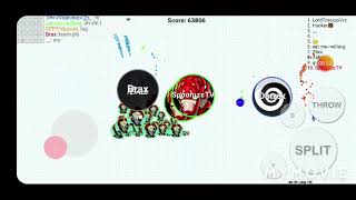 BLOB.IO BEST MOMENTS AND TRICKSPLIT!!!