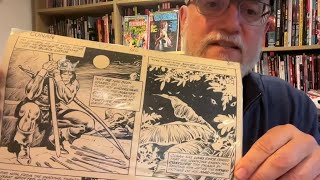 Sleepy Vlog no. 106 : comics haul, original art and a little music