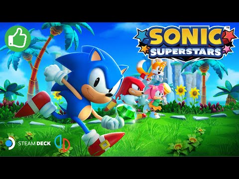 Sonic Superstars Steam Deck 60FPS Performance Gameplay | Yuzu Emulation