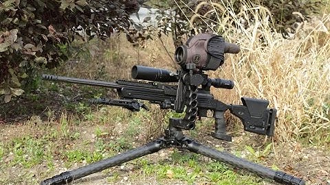 Sniper Rifle & Spotting Scope Mount/Tripod - Cruxord - SHOT Show 2017