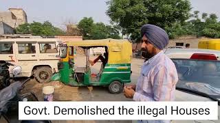 Illegal Area Jhujhar Nagar Near Chandigarh. सावधान रहें, सैंकड़ों लोग पहले ही फंसे हुए हैं।