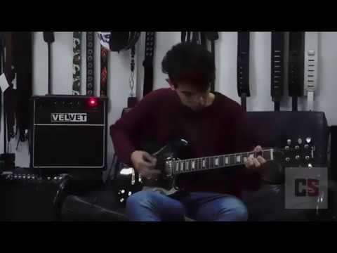 Guitarra Parquer SG con Amplificador Velvet - Review - YouTube