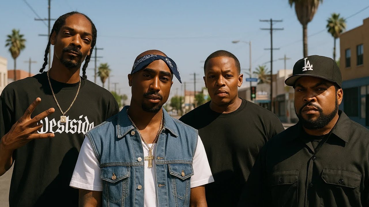 Snoop Dogg x Tupac x Dr. Dre x Ice Cube – West Coast Empire (90s G-Funk ...