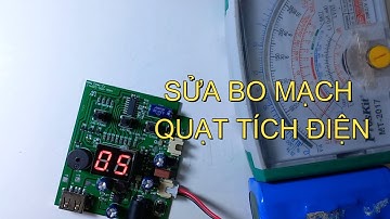SỬA BO MẠCH QUẠT TÍCH ĐIỆN