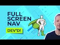 Creating a Full Screen Navigation with GSAP 3
