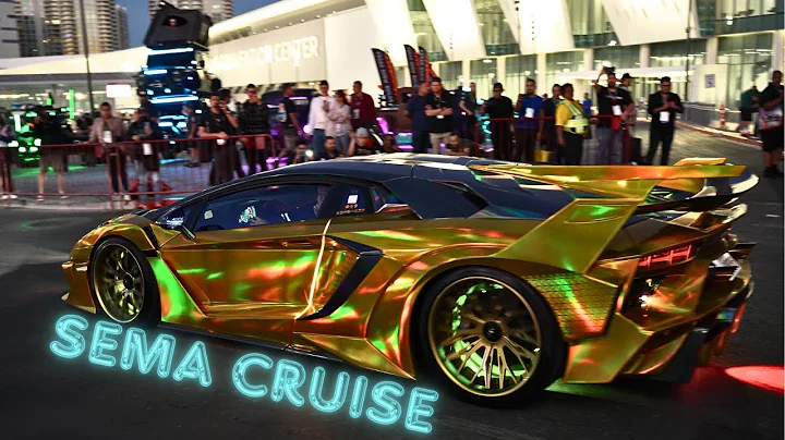 SEMA 2023 | SEMA cruise | the hottest custom vehicles roll out of the Convention Center!