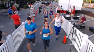 2017 Woodstock Freedom Run 5K 1 Mile Tot Trot Finish