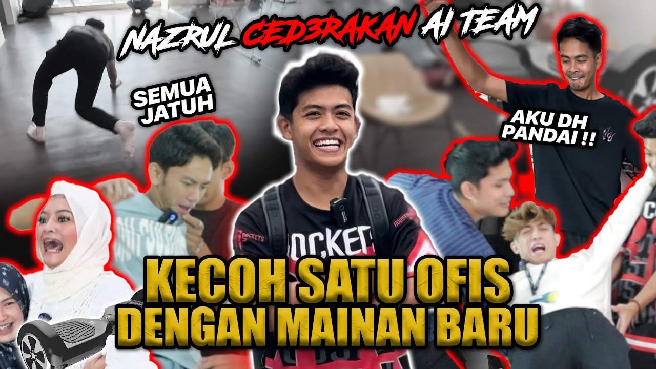 REACTION AITEAM RAMAI YANG CEDER4!!! ALIEFF & BOYRA BERAKSI HURU HARA SATU OFIS?!