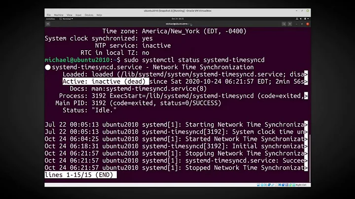 Linux Command Line (31) timedate pt2 timedatectl timezone