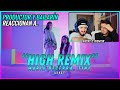 (REACCIÓN PRODUCTOR Y BAILARÍN) Maria Becerra, Tini - High Remix (Live) | #NeckeYBisweik