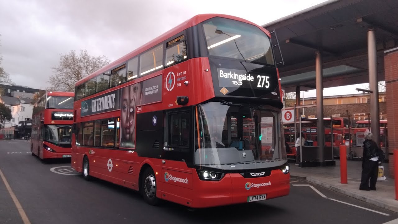 SLN - Electroliner EV - 82075e - LV74BYX - on Route 275 - Back at