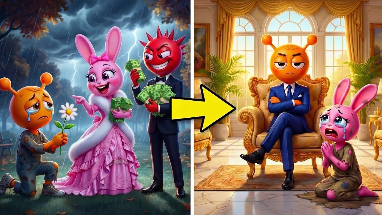 😱 EVIL PINKI LEFT POOR OREN AND CHOSE RADDY… 😎UNTIL KARMA HIT HER AND RADDY! | Sprunki Incredibox