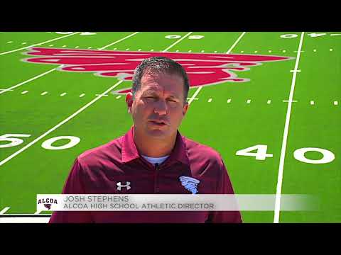 Hellas installed Matrix Helix® synthetic turf and a Cushdrain® at Alcoa High School in Tennessee. The 22- time state champion Tornadoes are the winningest high school football program in the state of Tennessee and Hellas is proud to be a part of this Alcoa dynasty. Hellas installed Matrix Helix® synthetic turf and a Cushdrain® at Alcoa High School in Tennessee. The 22- time state champion Tornadoes are the winningest high school football program in the state of Tennessee and Hellas is proud to be a part of this Alcoa dynasty.