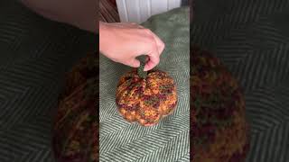 Crochet pumpkin 🎃 #halloween #october #spooky #tutorial