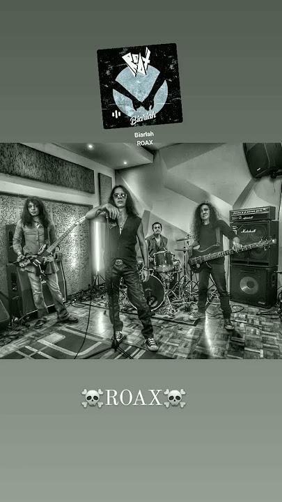 My New Band 'ROAX' single 'Biarlah' #hardrock #glamrock #heavymetal #single #music #roax