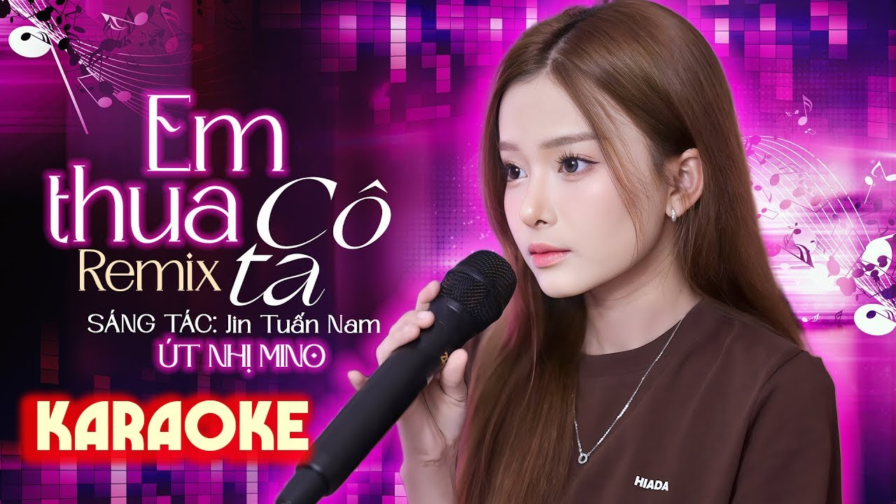 KARAOKE EM THUA CÔ TA REMIX | COVER ÚT NHỊ MINO | Cô Ấy Tốt Hơn Em À Cô Ta Cũng Thương Anh À
