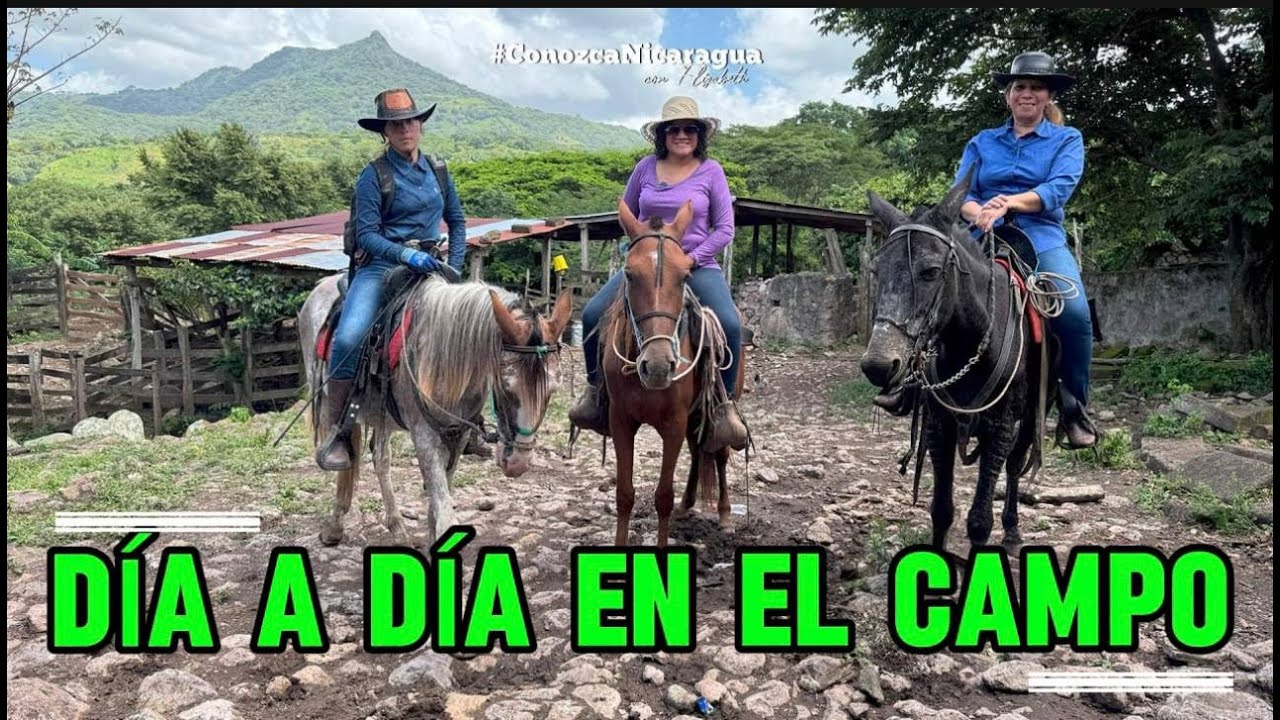 Así se VIVE en el CAMPO de NICARAGUA, lo tienen TODO y nada les FALTA🇳🇮🐮