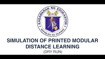 Simulation of Learning Delivery Modality of Abucay Elementary School