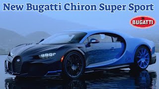 Transition from Atlantic Blue to French Racing Blue | New Bugatti Chiron Super Sport