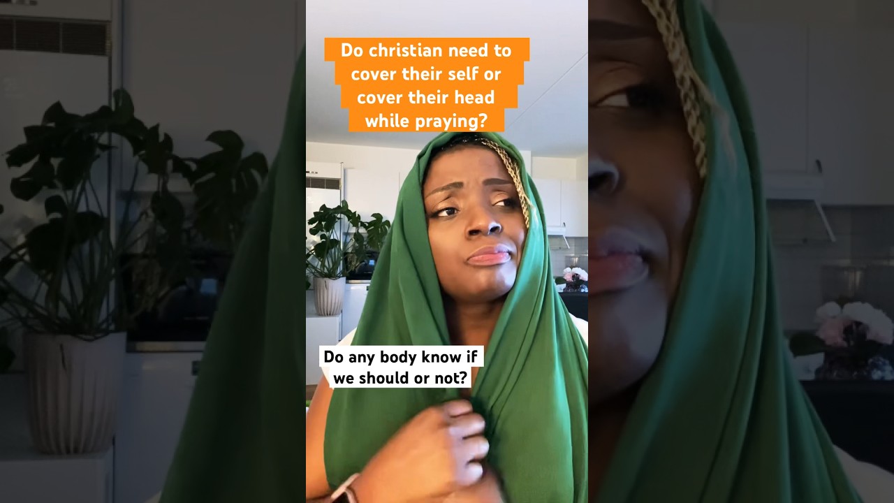 Christianity ✝️ and head covering. 