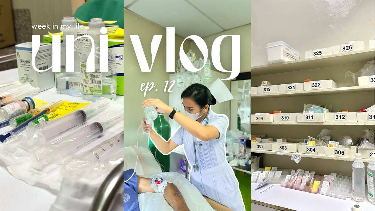 UNI VLOG • A Week in the Life of a Student Nurse👩🏻‍⚕️🩺 | Philippines ...