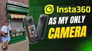 Raw Insta360 X5 Vlogging